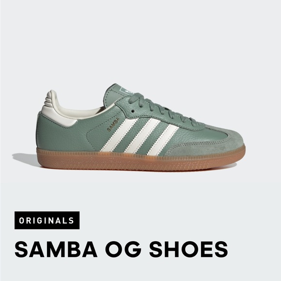 Adidas Mint and Cream Sambas - Picture 1 of 5